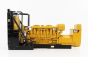 Dm-models Caterpillar Cat3516b Generatore - Generator Set 1:25 Žlutá Černá