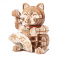 RoboTime dřevěné 3D puzzle Plutus Kočka pro štěstí