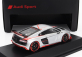 Spark-model Audi R8 Lms Gt4 Team Audi Sport N 0 Presentation 2023 1:43 Stříbrná Červená Černá