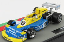 Edicola March F1  761 N 10 Season 1976 Ronnie Peterson 1:43 Modrá Žlutá