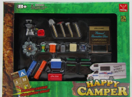 Hobby gear Accessories Set Camper Campeggio - Happy Camping Set Caravan 1:24 Různé
