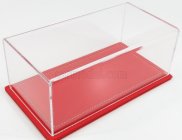 Atlantic Vetrina display box Maranello Base In Pelle Rossa 1:24, červená