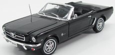 Welly Ford usa Mustang Cabriolet 1964 1:18 Black