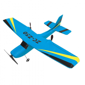 BAZAR - RC letadlo Cessna Glider Z50, modrá