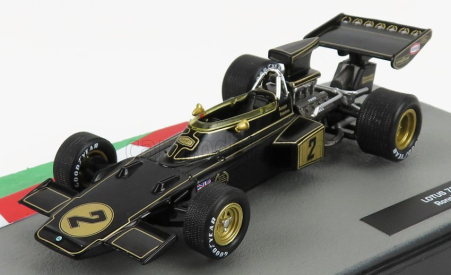Edicola Lotus F1  72e Jps N 2 Season 1973 Ronnie Peterson 1:43 Černé Zlato