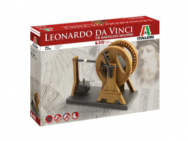 Italeri Leonardo Da Vinci - pákový jeřáb