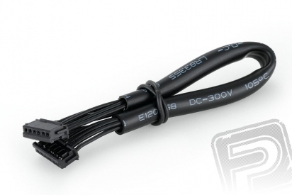 Senzorový kabel černý, 120mm
