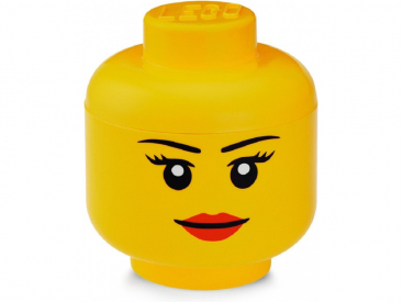 LEGO úložná hlava veká - dívka