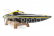 RC rychlostní člun Alpha 1000mm RTR brushless, žlutá - Hobbywing ESC