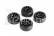 CARTEN nalepené M-Drift gumy na černých 10 papr. diskách +1mm, 4 ks.