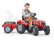 FALK - Šlapací traktor Massey Ferguson S8740 s vlečkou