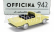 Officina-942 Fiat 1200 Spider Carrozzeria Ghia Cabriolet Open 1958 1:76 Žlutá