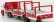 Perfex Unic Izoard Truck Semi-remorque 1958 - Sabine Rancy Cirque - Circus 1:43 Bílá Červená Modrá
