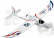 BAZAR - RC letadlo BETA 1400, mód 2 - brushless