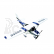 RC letadlo Cessna Air Trainer 1410, modrá