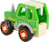 Small Foot Dřevěný traktor zelený - poškozený obal