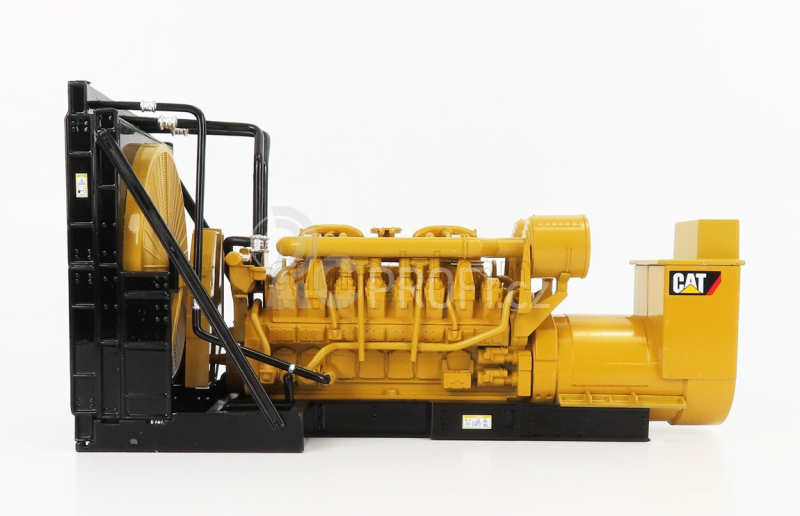 Dm-models Caterpillar Cat3516b Generatore - Generator Set 1:25 Žlutá Černá