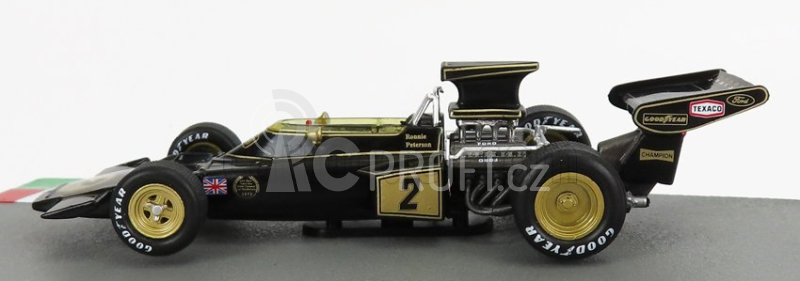 Edicola Lotus F1  72e Jps N 2 Season 1973 Ronnie Peterson 1:43 Černé Zlato