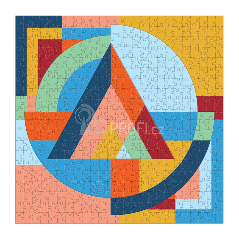 Galison Puzzle Organická geometrie 500 dílků
