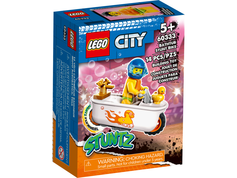 LEGO City - Vanová kaskadérská motorka