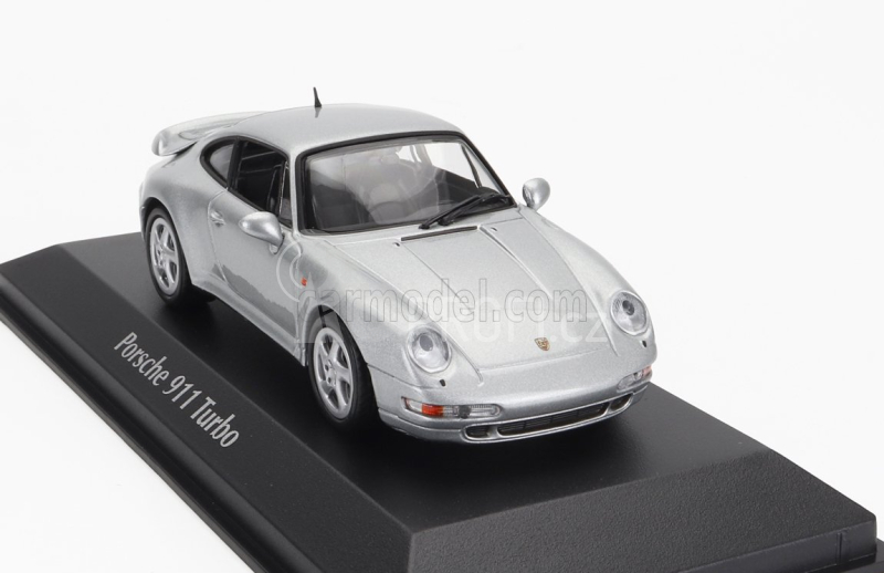 Minichamps Porsche 911 993 Turbo S Coupe 1995 1:43 Silver