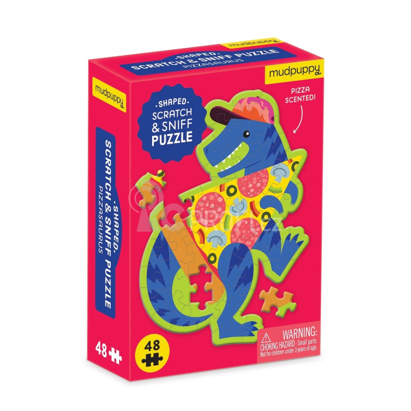 Mudpuppy Puzzle Pizzasaurus 48dílné s vůní