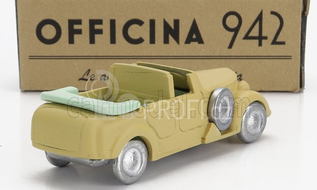Officina-942 Alfa romeo 6c 2500 Cm Torpedo Cabriolet Open 1942 1:76 Vojenský Písek