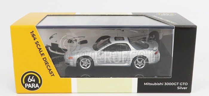 Paragon-models Mitsubishi 3000gt Gto Coupe 1991 1:64 Silver