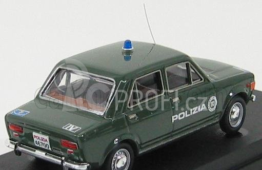 Rio-models Fiat 128 4 Porte Polizia Police 1969 1:43 Zelená