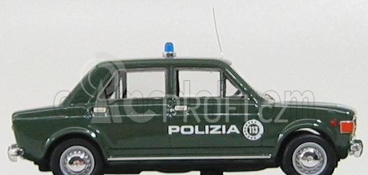 Rio-models Fiat 128 4 Porte Polizia Police 1969 1:43 Zelená