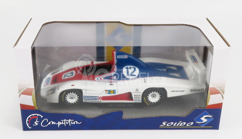 Solido Porsche 936 2.1l Turbo Team Essex Motorsport N 12 24h Le Mans 1979 J.ickx - B.redman - J.barth 1:18 Bílá Červená Modrá
