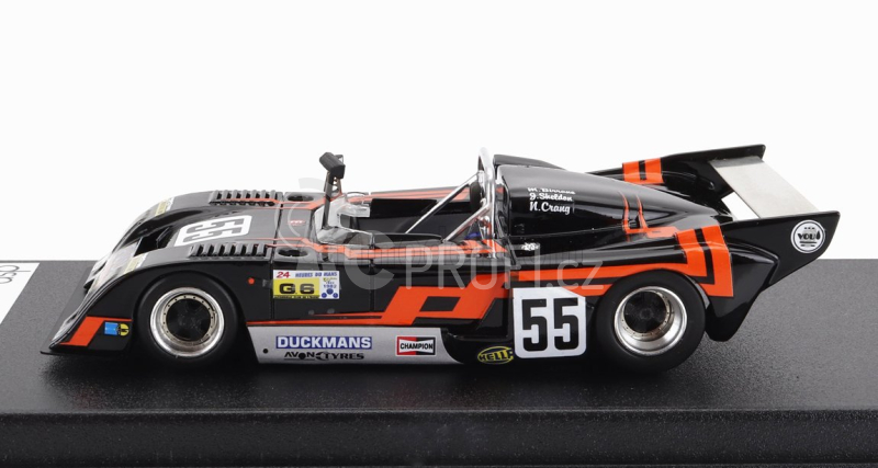 Trofeu Chevron B36b Cosworth S4 Team Chevron Racing N 55 24h Le Mans 1982 M.birrane - J.sheldon - N.crang 1:43 Černá Oranžová