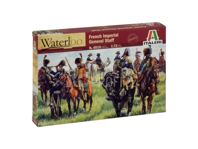 Italeri figurky - FRENCH IMPERIAL GENERAL STAFF (NAP. WARS) (1:72)