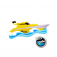 RC loď Mini Racing Yacht, žlutá