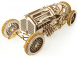 Ugears 3D dřevěné mechanické puzzle U9 Auto (Grand Prix)