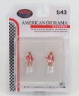 American diorama Figures Race Day - Set 6 1:43 Různé