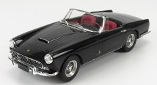 Matrix scale models Ferrari 250gt Ii-series Cabriolet Open 1960 - Con Vetrina With Showcase 1:18 Black