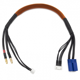 4S černý nabíjecí kabel 400mm, G4/EC5