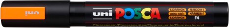 Akrylový popisovač UNI POSCA PC-5M 1,8-2,5mm - neonově oranžová