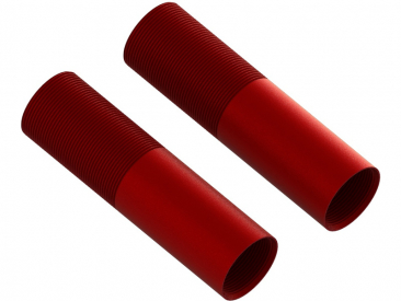Arrma tělo tlumiče 24x88mm hliníkové červené (2)