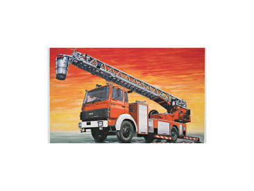 Italeri Iveco Magirus DLK 26-12 Fire Ladder Truck (1:24)