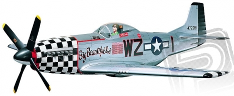 P-51D Mustang .60 Gold Edition Kit 1651mm