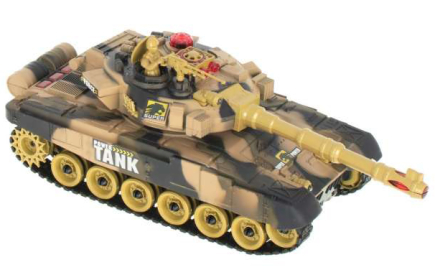 RC Válečný tank 9993, pouštní verze