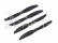 Graupner RACE-PROP Prop 6,5x4,5 pevná vrtule (2 páry) - černé