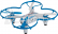 RC dron H4 Gravit Micro Vision, mód 2