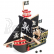 Le Toy Van Pirátská loď Barbarossa - poškozený obal