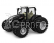 NA DÍLY - RC kovový traktor Korody 8kolový 1:24, černý