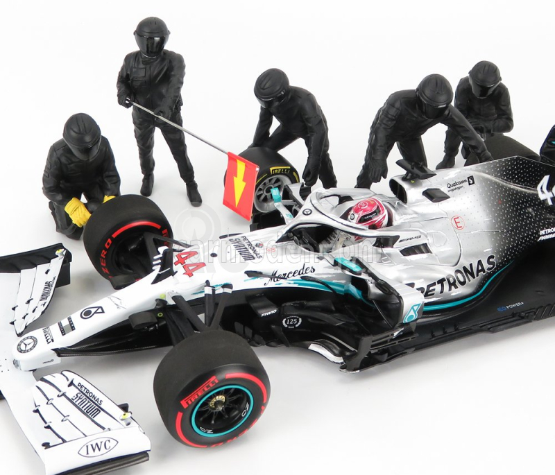 American diorama Figurky mechaniků F1 Pit-stop Set 1 2020 1:18, černá