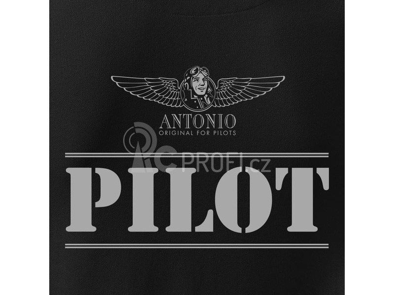 Antonio pánská polokošile Pilot černá XL
