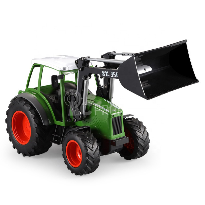 RC traktor Double E se lžící 1:16